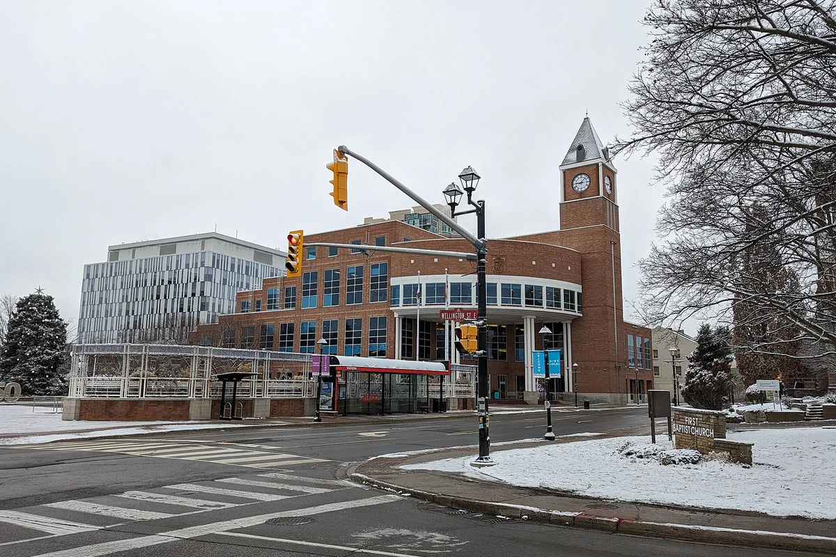 Brampton City Hall in downtown Brampton